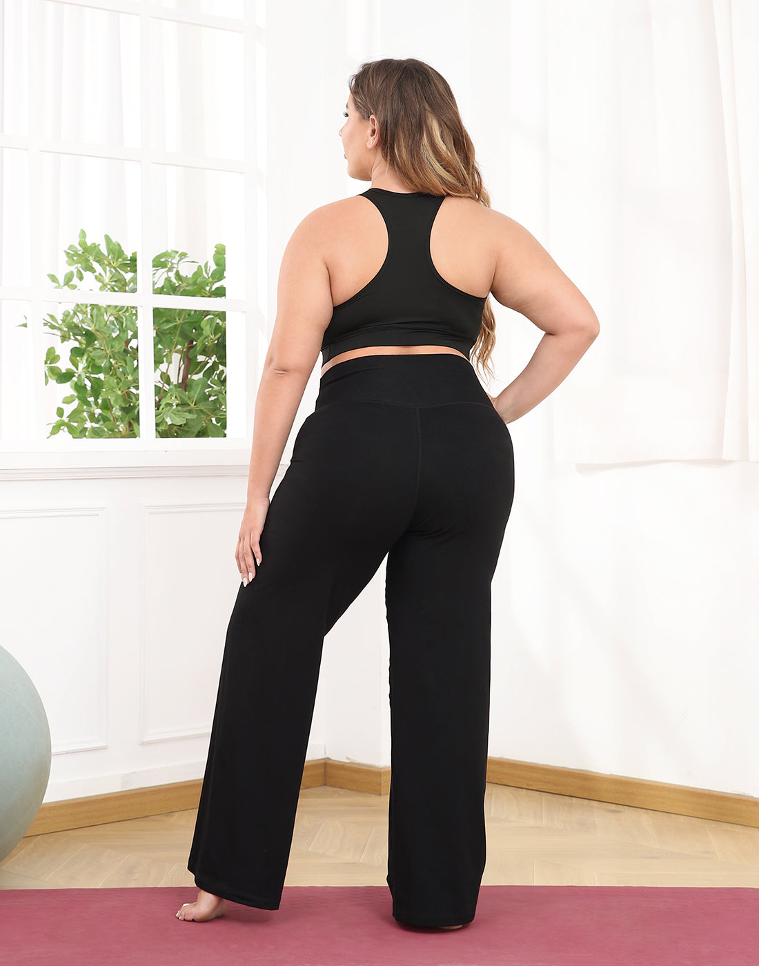Plus Size High Waisted Yoga Pants
