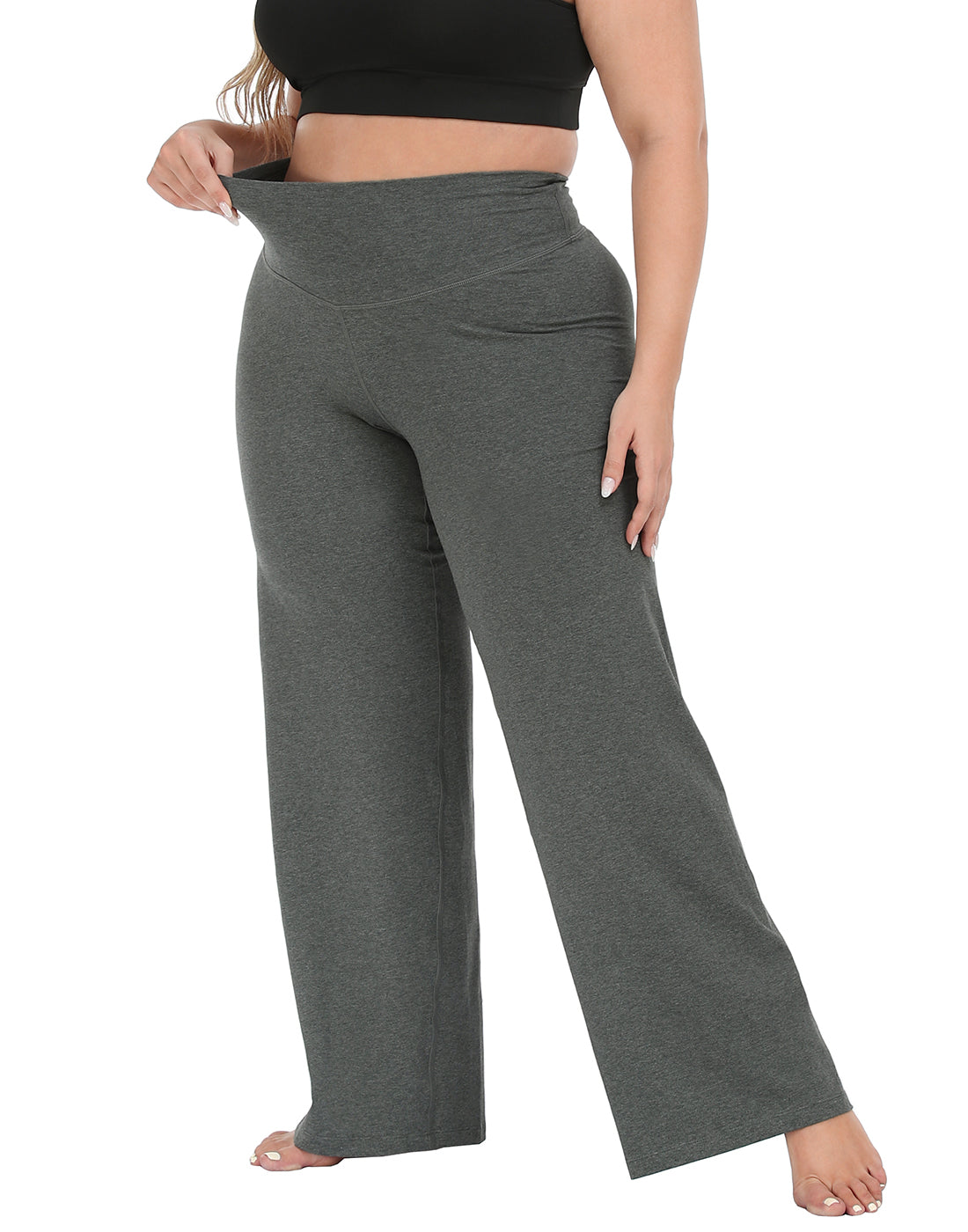 Plus Size High Waisted Yoga Pants