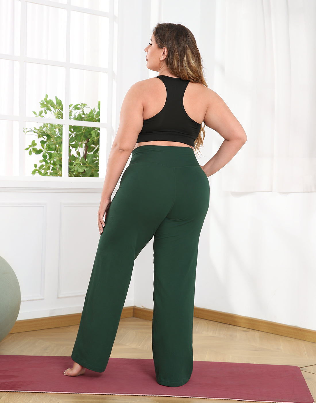 Plus Size High Waisted Yoga Pants