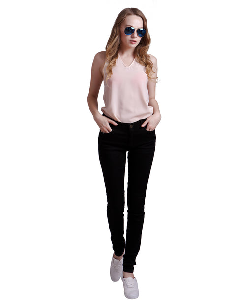 Mid-Rise Stretchy Denim Slim Fit Skinny Jeans