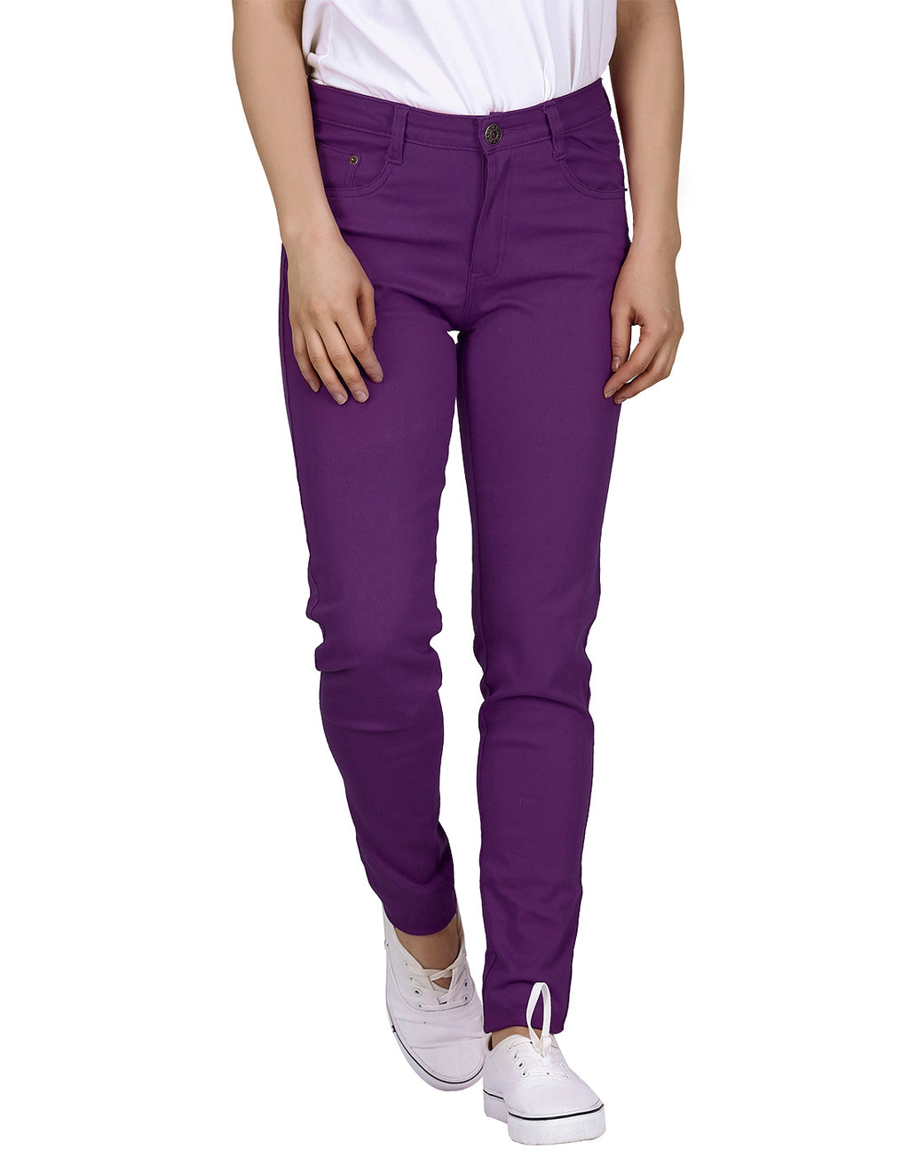 Mid-Rise Stretchy Denim Slim Fit Skinny Jeans