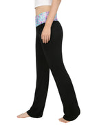 Tie Dye Waistband Folded Waist Lounge Pants