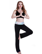 Tie Dye Waistband Folded Waist Lounge Pants