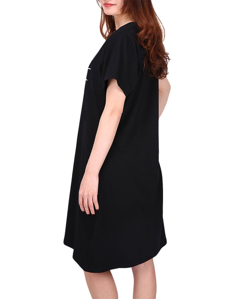 Cute Cat Short Sleeve Sleep Dress