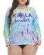 HDE Plus Size Rash Guard for Women UPF 50 Quick Dry Long Sleeve Swim Top