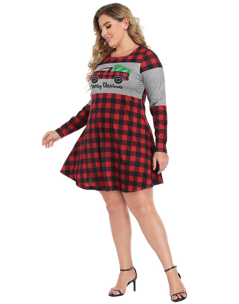 Plus Size Ugly Christmas Dress