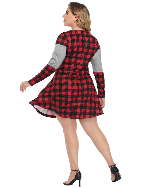 Plus Size Ugly Christmas Dress