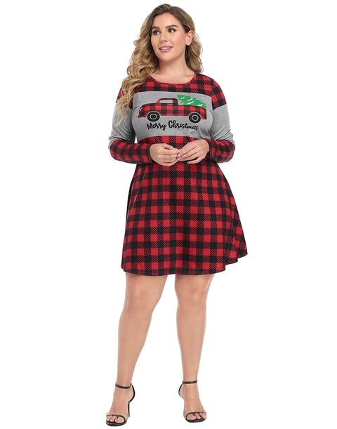 Plus Size Ugly Christmas Dress