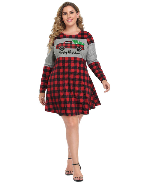 Plus Size Ugly Christmas Dress