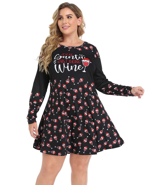 Plus Size Ugly Christmas Dress