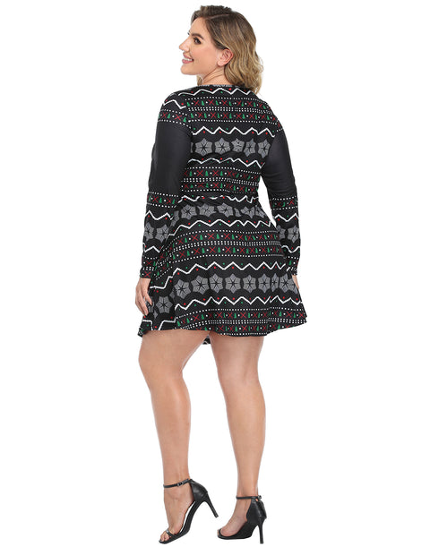 Plus Size Ugly Christmas Dress