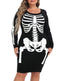 Plus Size Skeleton Dress Halloween Costume