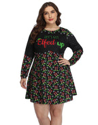 Plus Size Ugly Christmas Dress