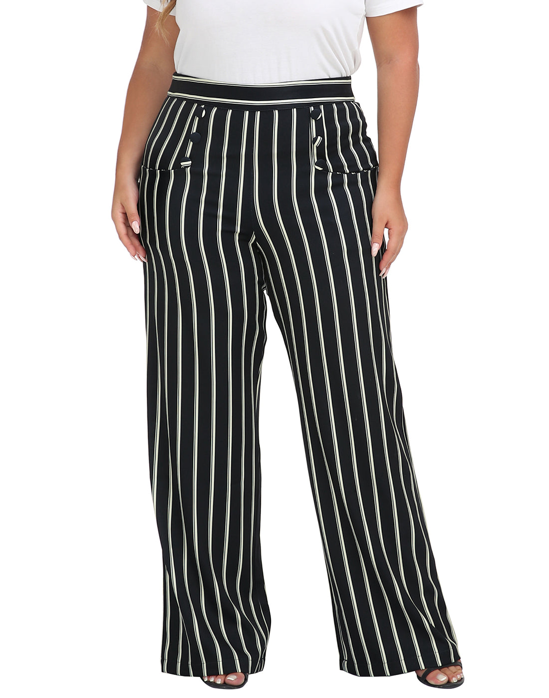 Sailor High Waisted Dress Pants