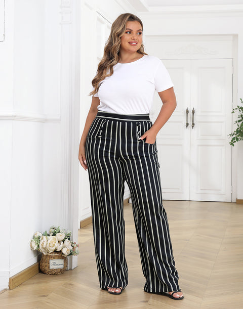 Sailor High Waisted Dress Pants