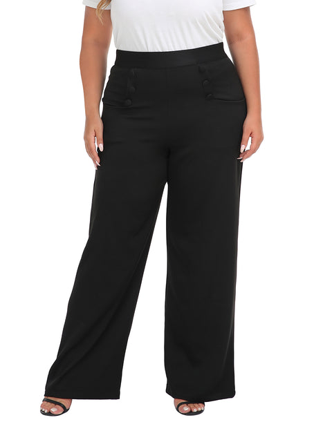 Sailor High Waisted Dress Pants