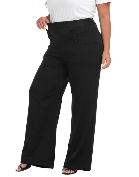 Sailor High Waisted Dress Pants