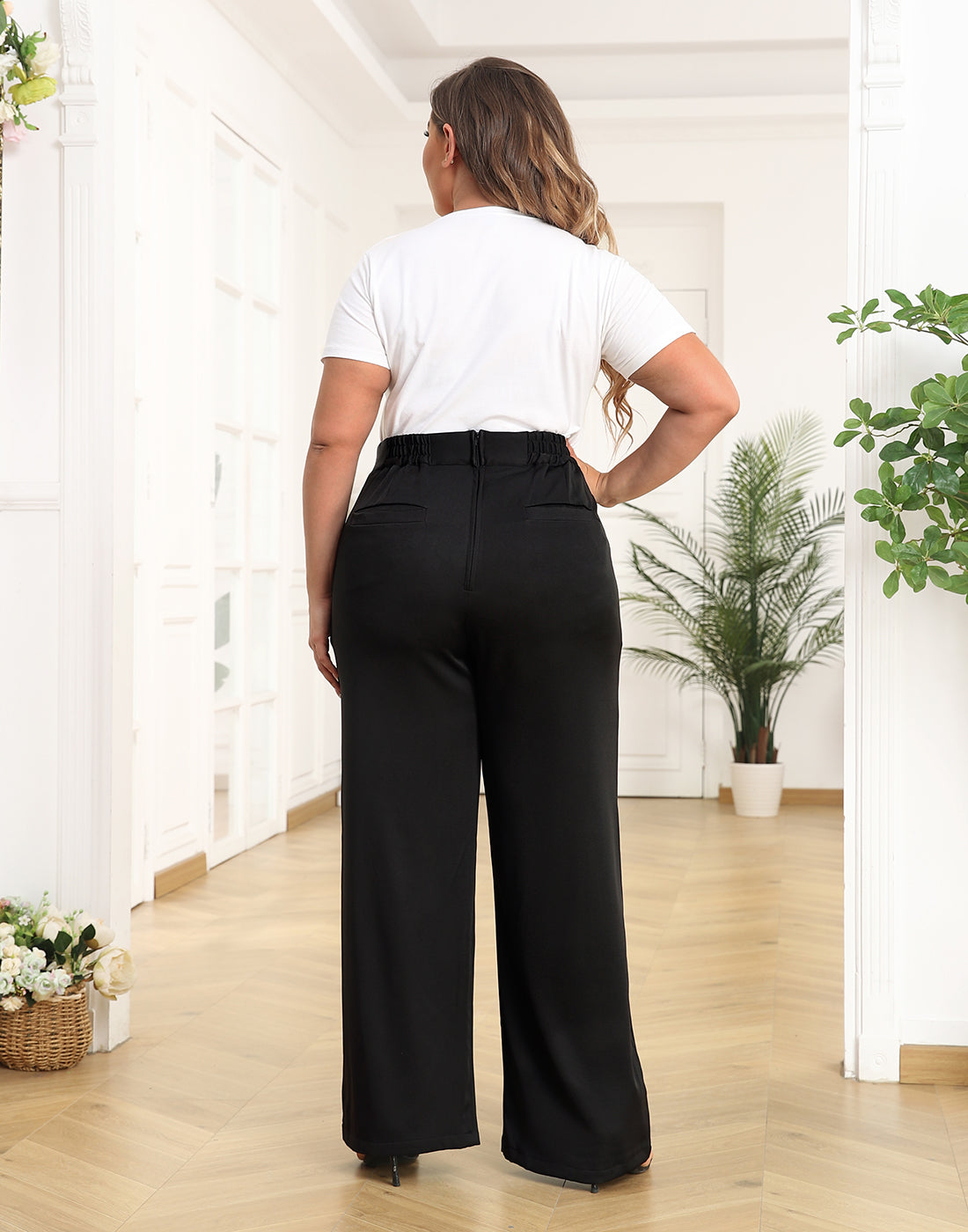 Sailor High Waisted Dress Pants