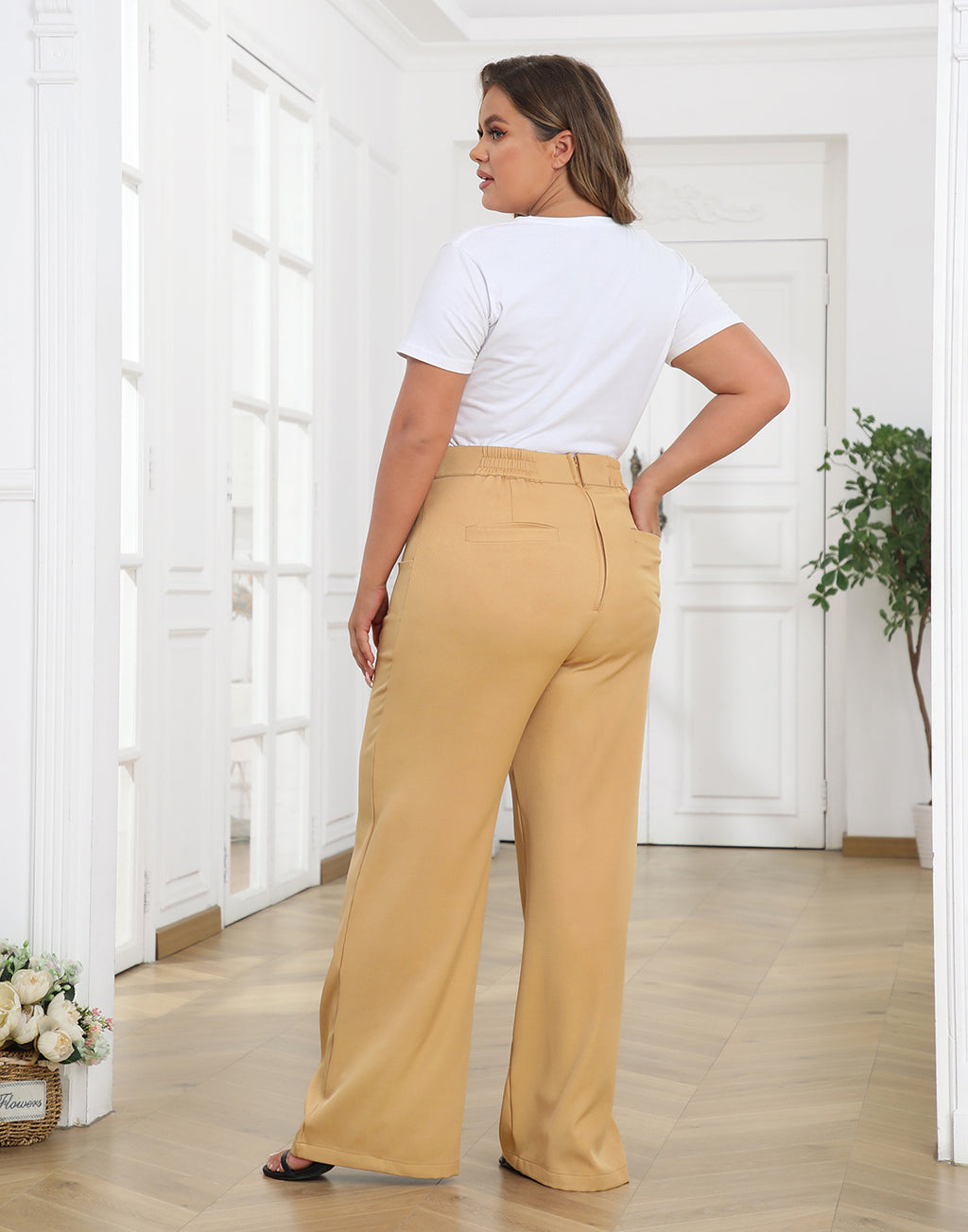 Sailor High Waisted Dress Pants