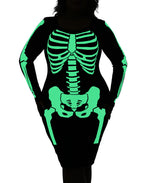 Plus Size Skeleton Dress Halloween Costume