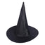 Black Witch Hat for Halloween Costume (Adult One Size)