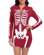 Skeleton Dress Halloween Costume