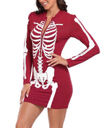 Skeleton Dress Halloween Costume
