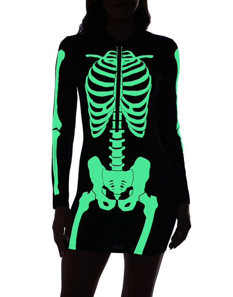 Skeleton Dress Halloween Costume