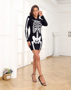 Skeleton Dress Halloween Costume