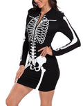 Skeleton Dress Halloween Costume