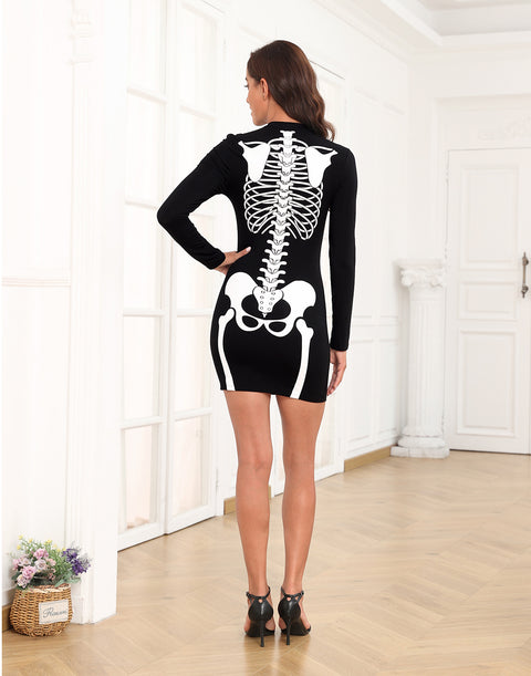 Skeleton Dress Halloween Costume