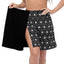Black / Boho Sun Reversible Cover Up Skirt
