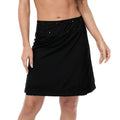 Black / Boho Sun Reversible Cover Up Skirt