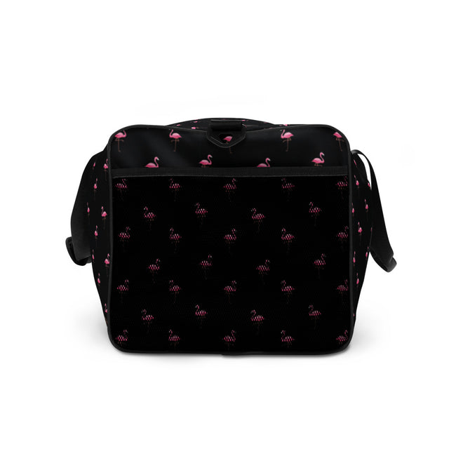 Flamingo Print Duffle Bag Travel & Gym – alternate view