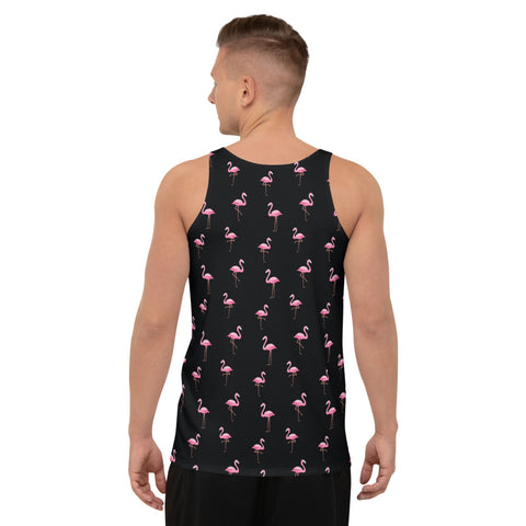 Flamingo Print Tank Top