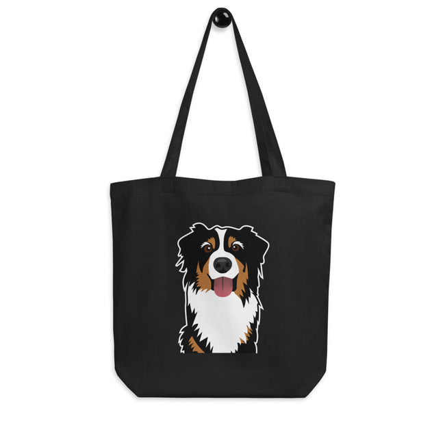 Bernese Mountain Dog Eco Tote Bag – back view