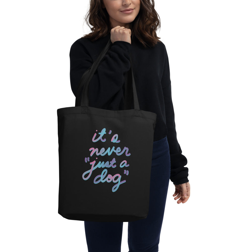 Never "Just a Dog" Eco Tote Bag Main image