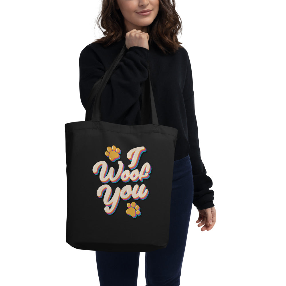 I Woof You Eco Tote Bag Main image