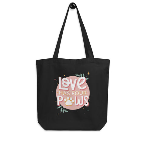 Love Has Four Paws Eco Tote Bag