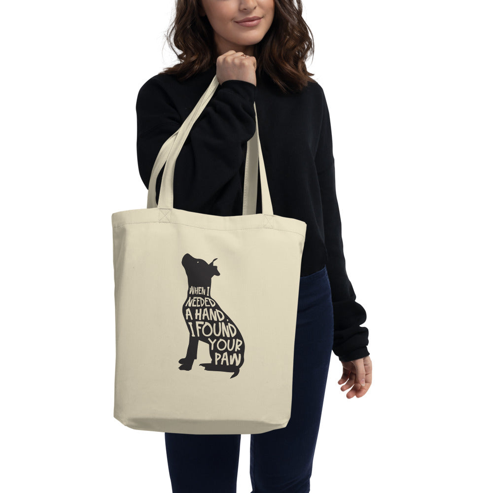 When I Needed a Hand... Eco Tote Bag Secondary image