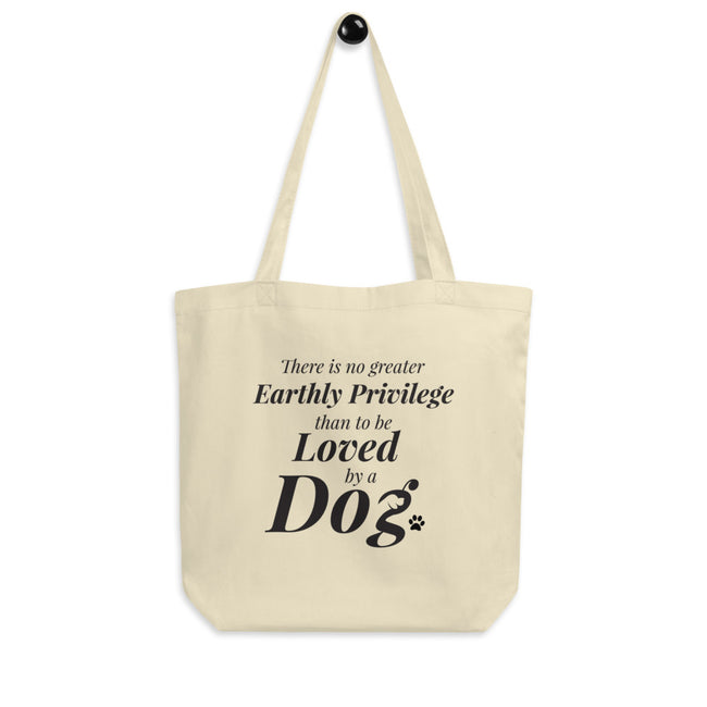 There Is No Greater Privilege Eco Tote Bag – back view