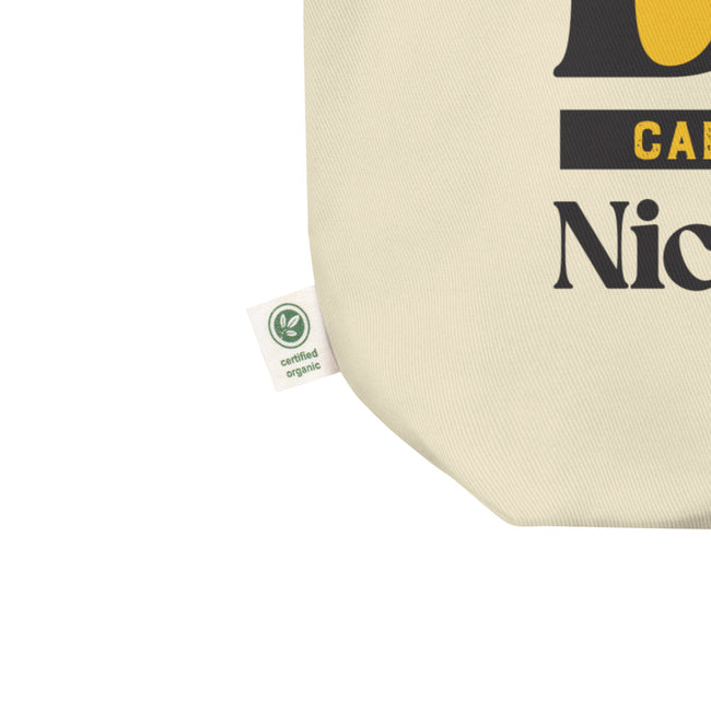 I Work Hard So My Dog Can Have Nice Things Tote – close-up detail