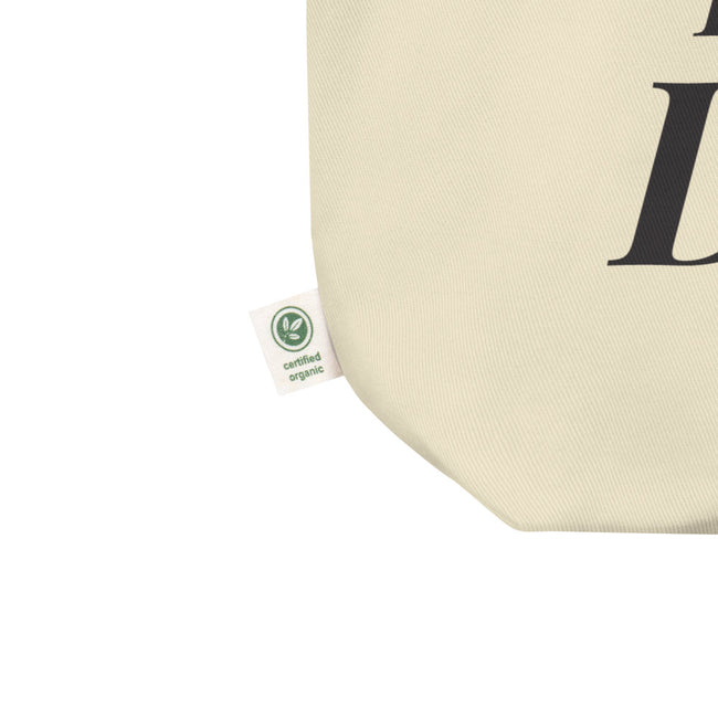 There Is No Greater Privilege Eco Tote Bag – close-up detail