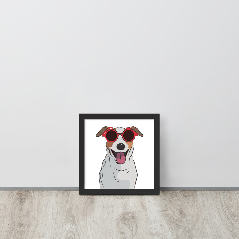 Jack Russell Terrier Framed Poster