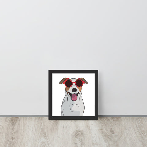 Jack Russell Terrier Framed Poster