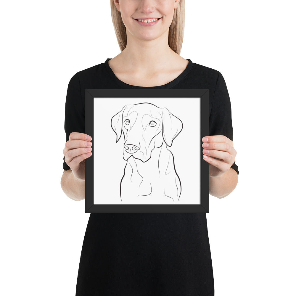 Labrador Retriever Framed Poster