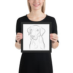 Labrador Retriever Framed Poster
