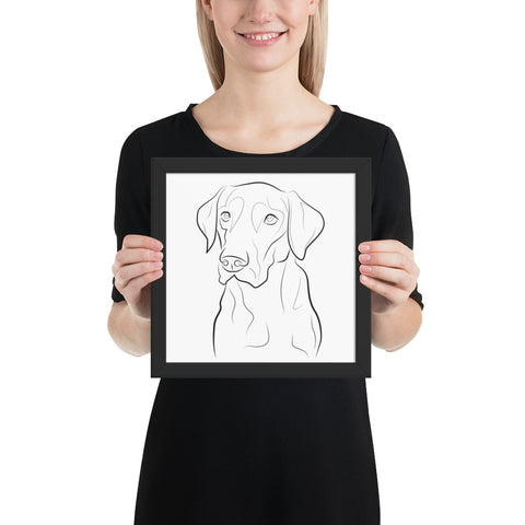 Labrador Retriever Framed Poster