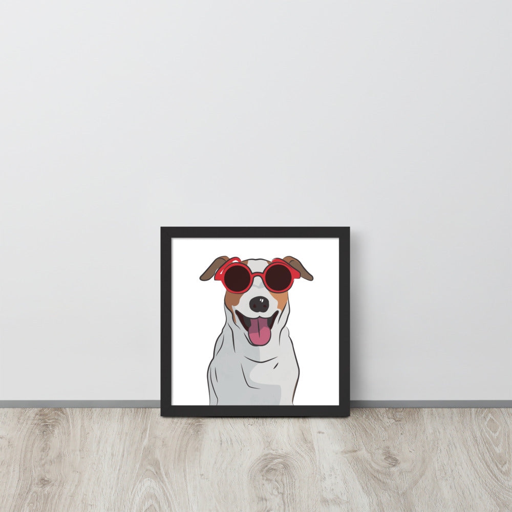 Jack Russell Terrier Framed Poster