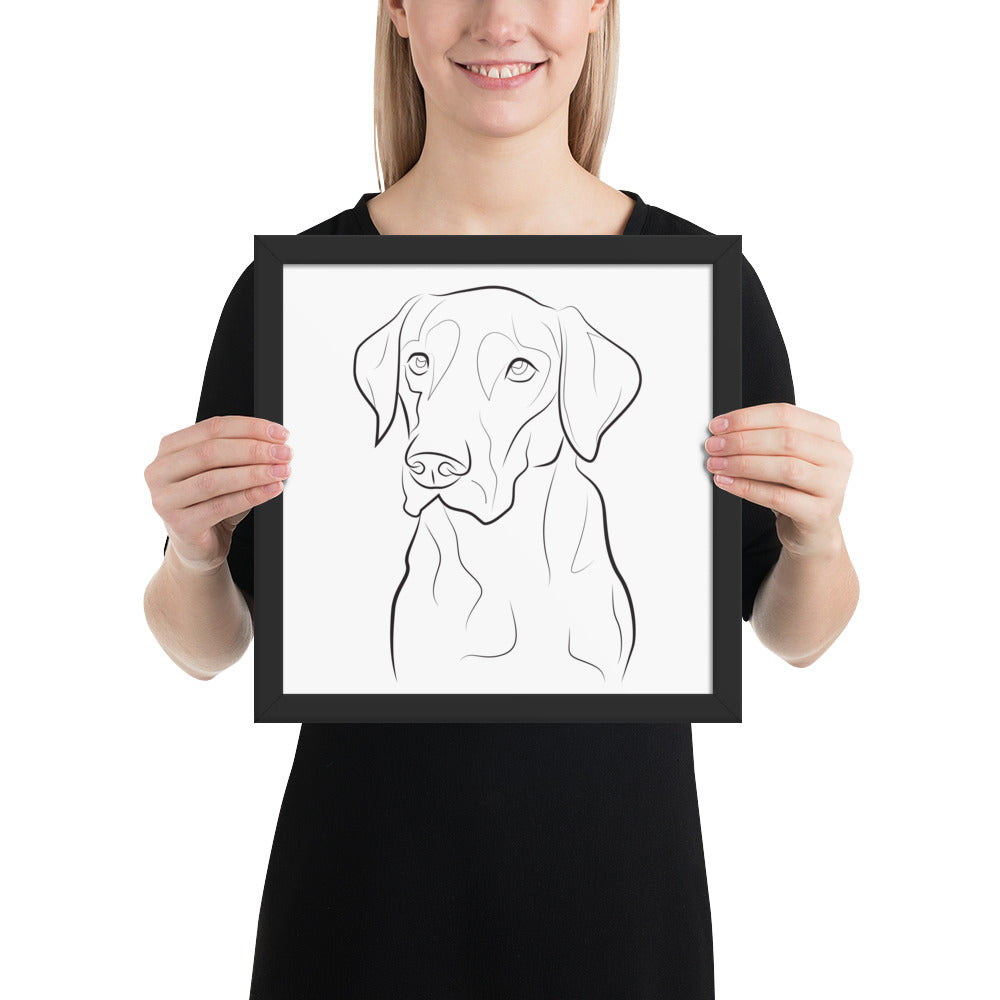 Labrador Retriever Framed Poster